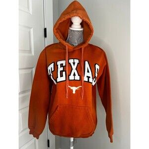 University Of Texas UT Pull Over Hoodie Sweatshirt size XS/S